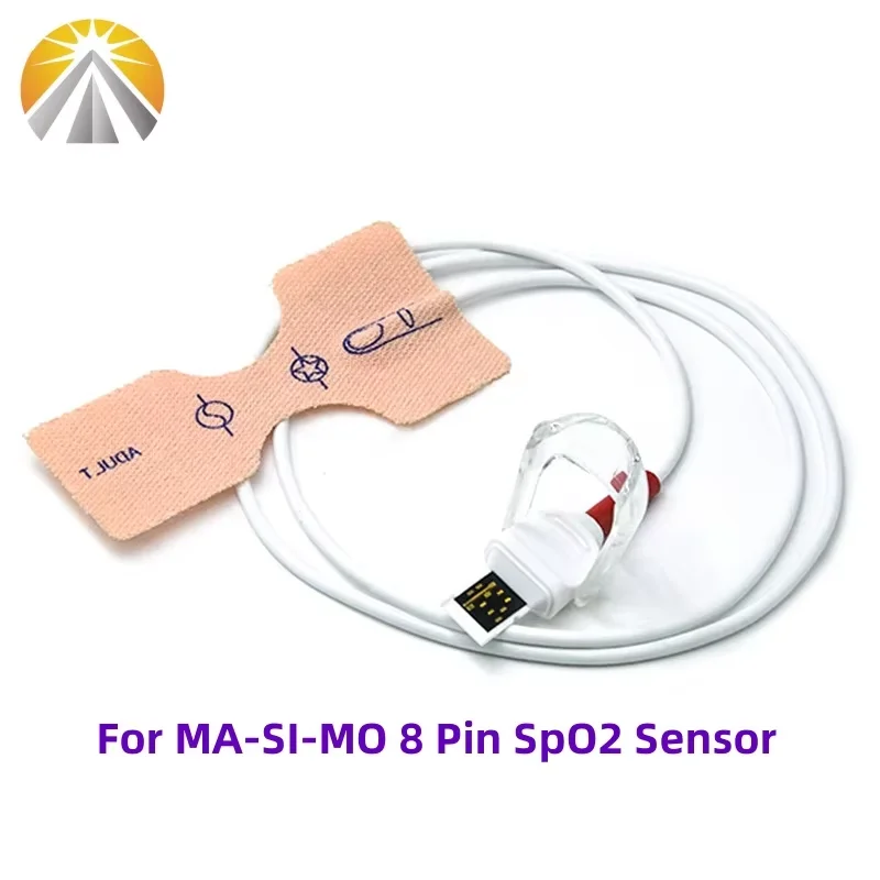 Disposable SpO2 Sensor for MA-SI-MO Tech 8 Pin RD Set 4003 Rainbow DCI-P Adult Child Pediatric Neonate Size SAO2 Probe