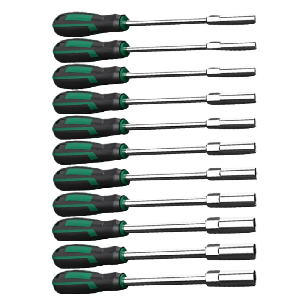 Deepened Thin-walled Hexagonal Socket Screwdriver Wrench 8528 Large Torque Socket Screwdriver Quick Disassembly Hexagonal Nuts