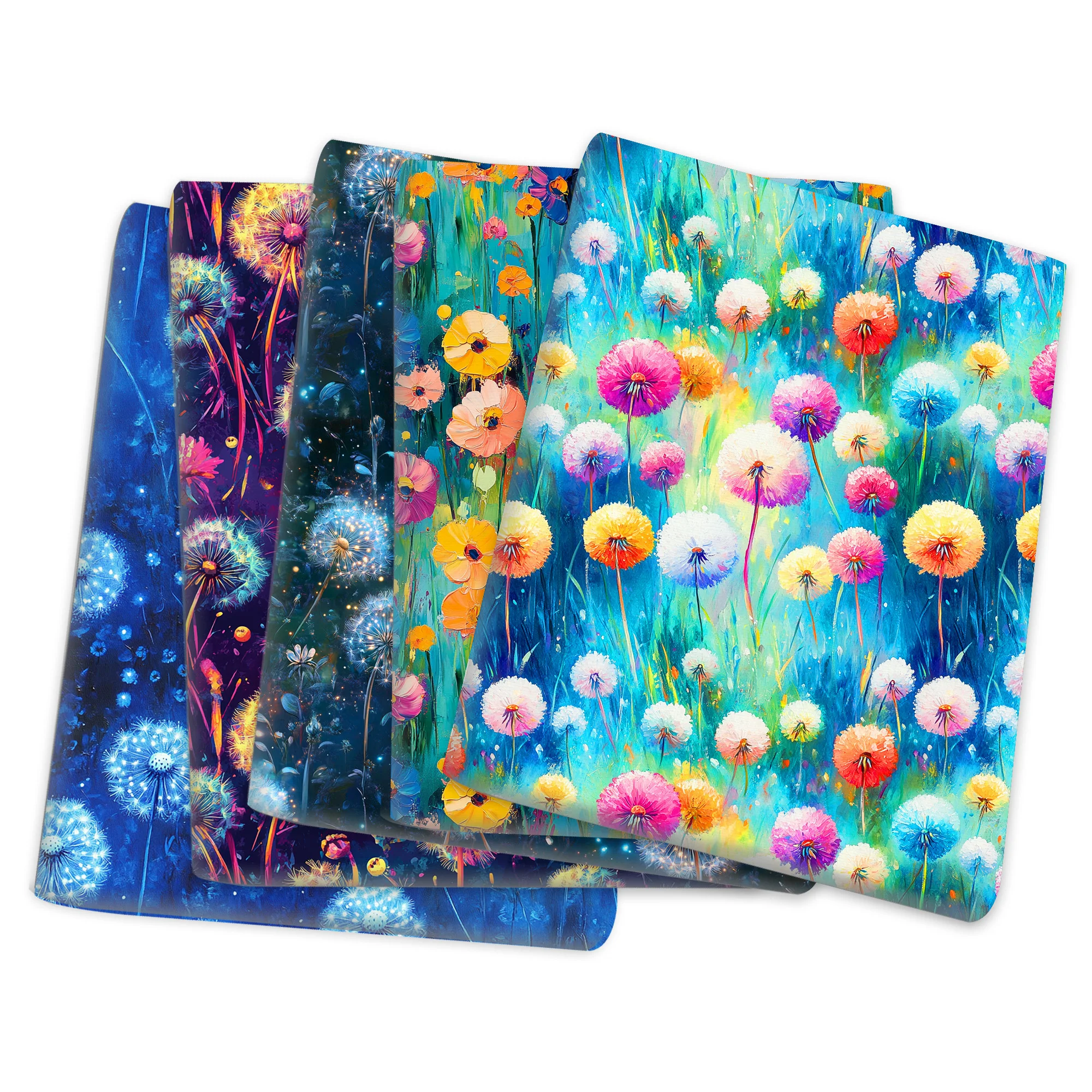 

50*145cm Dandelion Patchwork Printed Polyester Cotton Fabric for Tissue Sewing Quilting Fabrics Needlework Material DIY Handmade