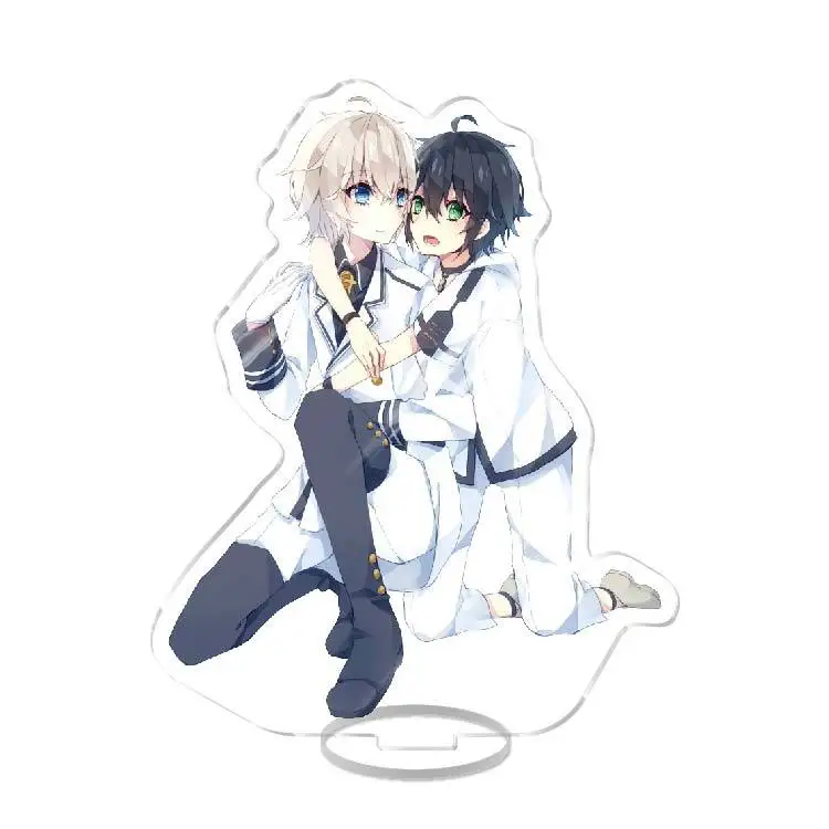 Anime Seraph of the End Yuichiro Hyakuya Shinoa Hiiragi Shiho Kimizuki Acrylic Stand Model Desktop Ornaments Collection Gifts