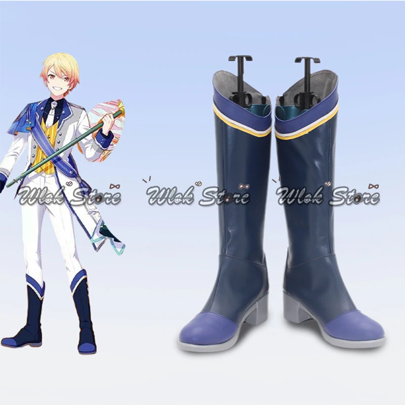 โครงการเกม Sekai สีสัน Stage Feat คอสเพลย์ Tenma Tsukasa รองเท้า PJSK Wonderlands × Showtime ชุดรองเท้าสําหรับปาร์ตี้ฮาโลวีน