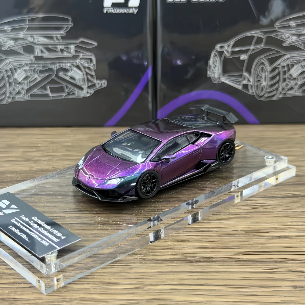 

Findclassically 1:64 LP610 extreme modification Diecast Model Car