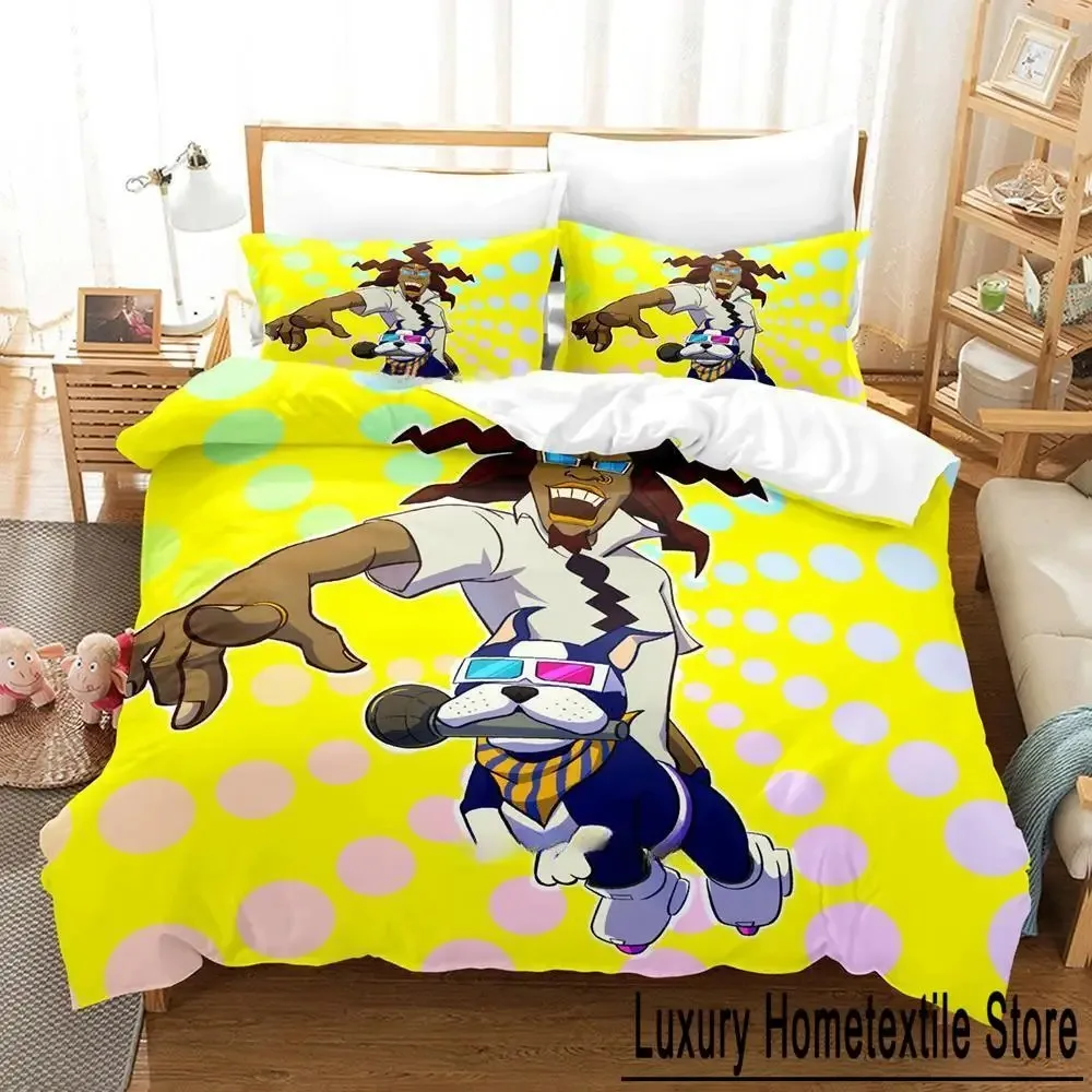 Dj Professor K Bedding Set Single Twin Full Queen King Size Bed Set Adult Kid Bedroom Duvetcover Sets Print Anime Bed Sheet Set