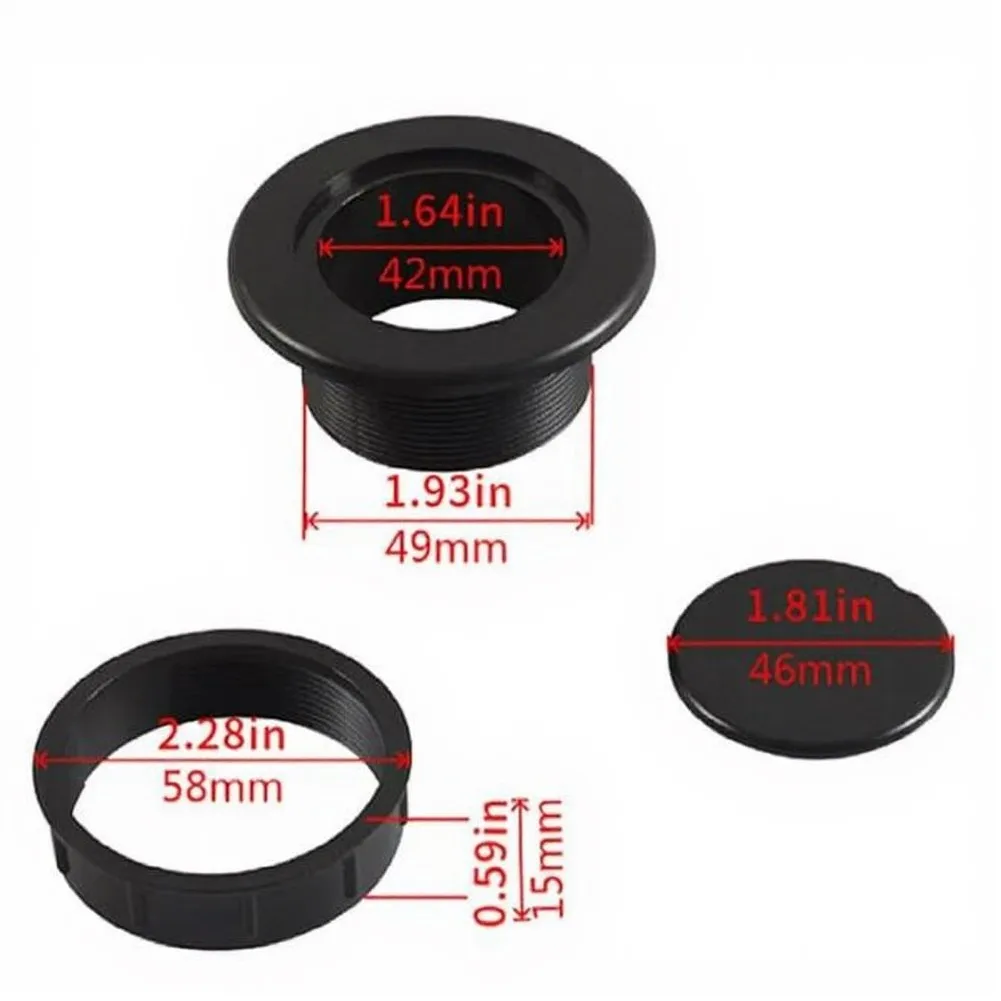 Outdoor Umbrella Hole Covers For Patio Tables, Dust Resistant Stopper Ring Kit To Prevent Debris And Water, Garden Accessories