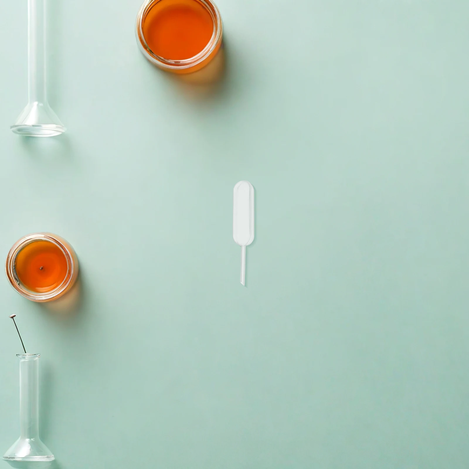 

100 Pcs Experimental Sampling Drip Graduated Dropper Heart-shaped Pipette Liquid Pipettes Empty Test Tubes Droppers