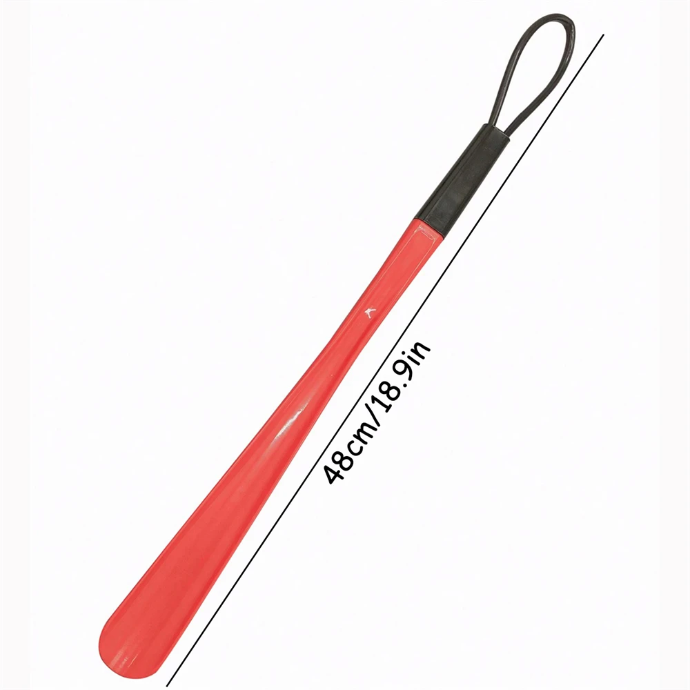 1pc Plastic Shoe Puller Shoe Puller Shoe Lifting Device Long Handle Household Shoe Puller Shoe Accessories