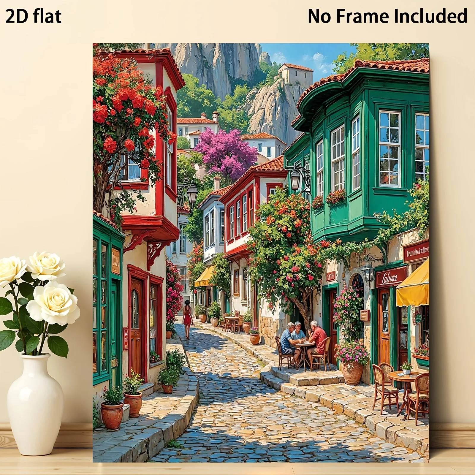 500/1000/1200/2000PCS Puzzles for Adults Rich and Colorful Urban Street Scenes,Jigsaw Puzzles Brain Games Gifts Home Decor