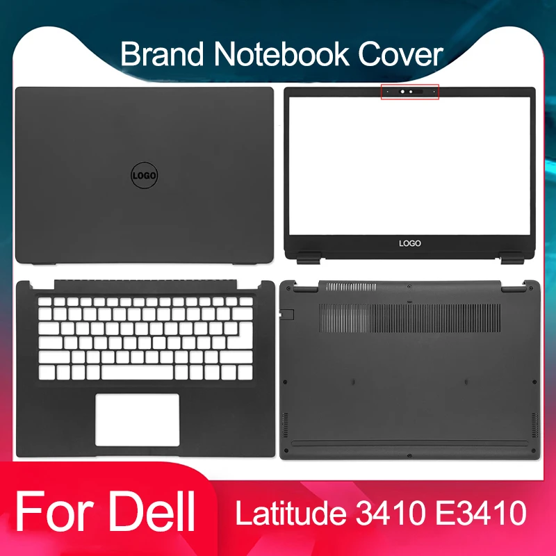 New Laptop Top Case For Dell Latitude 3410 E3410 LCD Back Cover Front Bezel Palmest Lower Bottom Case 0GMYC0 00MC2P 0VMY1K