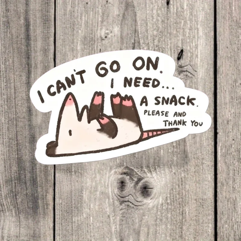 

I can't stand it anymore | Fun Stickers | Waterproof Stickers | Personalized Decorative Stickers for Laptop/Water Bottle/Phone