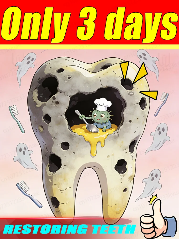 

Brush it on morning and night, and it will effortlessly repair micro-caries.