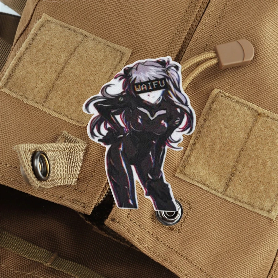 

Anime Tactical Patch Military Armband Morale Badge Patches for Clothing Backpack Stickers