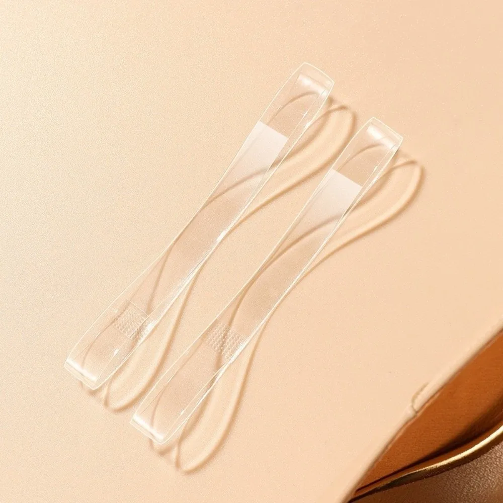 1pair Elastic Silicone Invisible Elastic Shoelaces Transparent Portable Clear Shoe Straps Anti-loose Shoe Holding Shoestrings