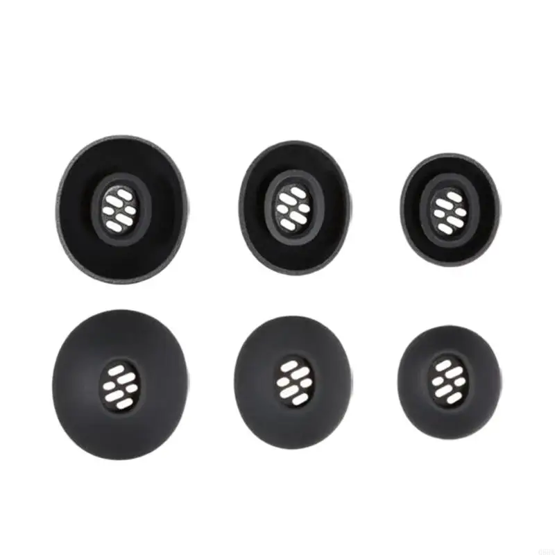 Enco Air4 ergonomic earplug-soundproof silicone pad (3 pairs, sweat-proof/washable, comfortable to wear)"