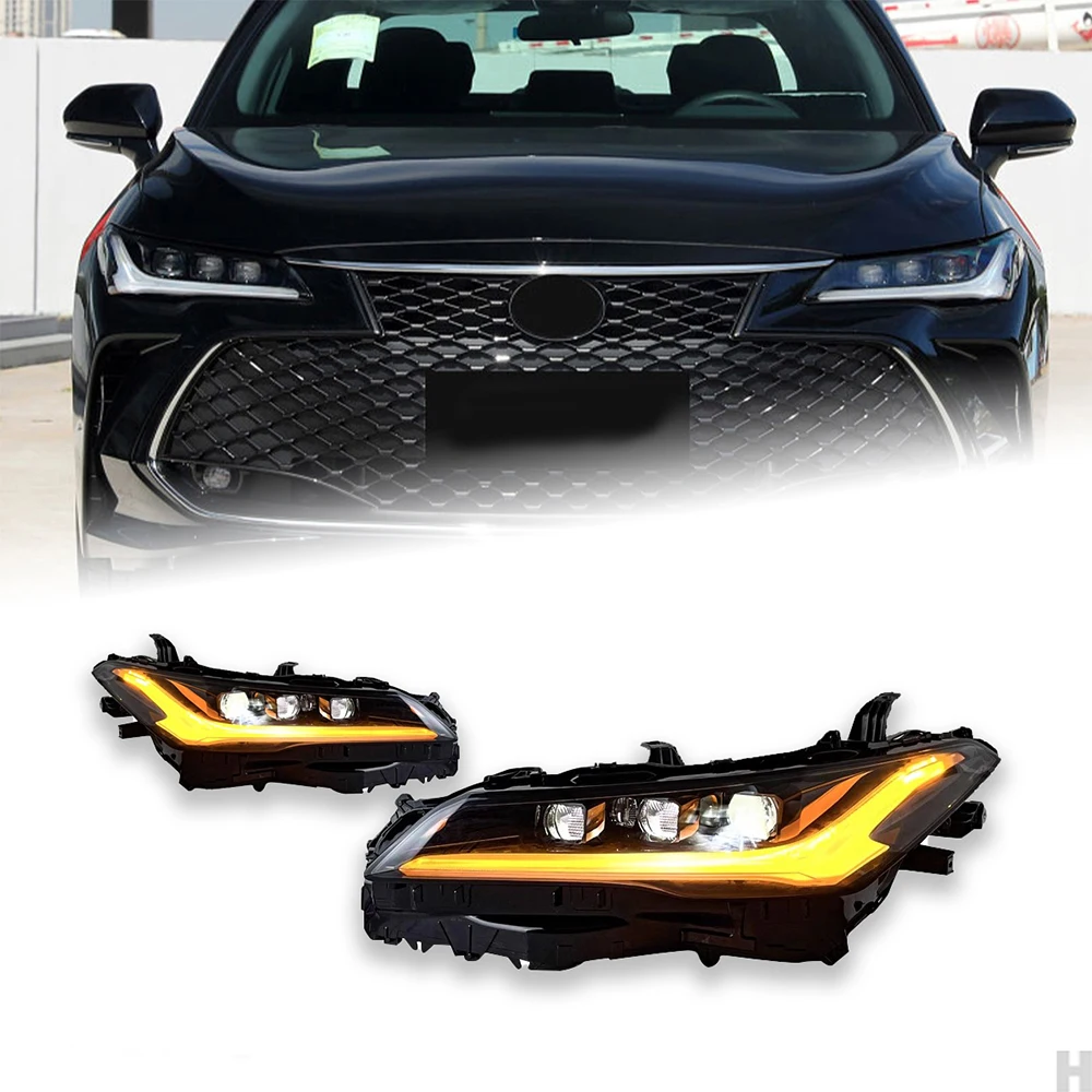 For Toyota Avalon 2019-2024 Automatic Headlight Assembly Upgraded LED Projection Lens Plug-and-Play Tool Accessory