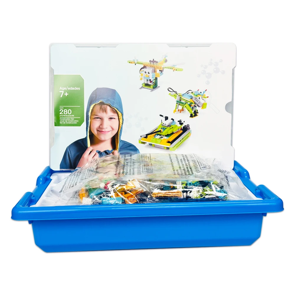 

Новинка, 280 шт., детали WeDo 2,0, строительный основной набор для робототехники, строительные блоки, развивающие игрушки «сделай сам», рождественские подарки