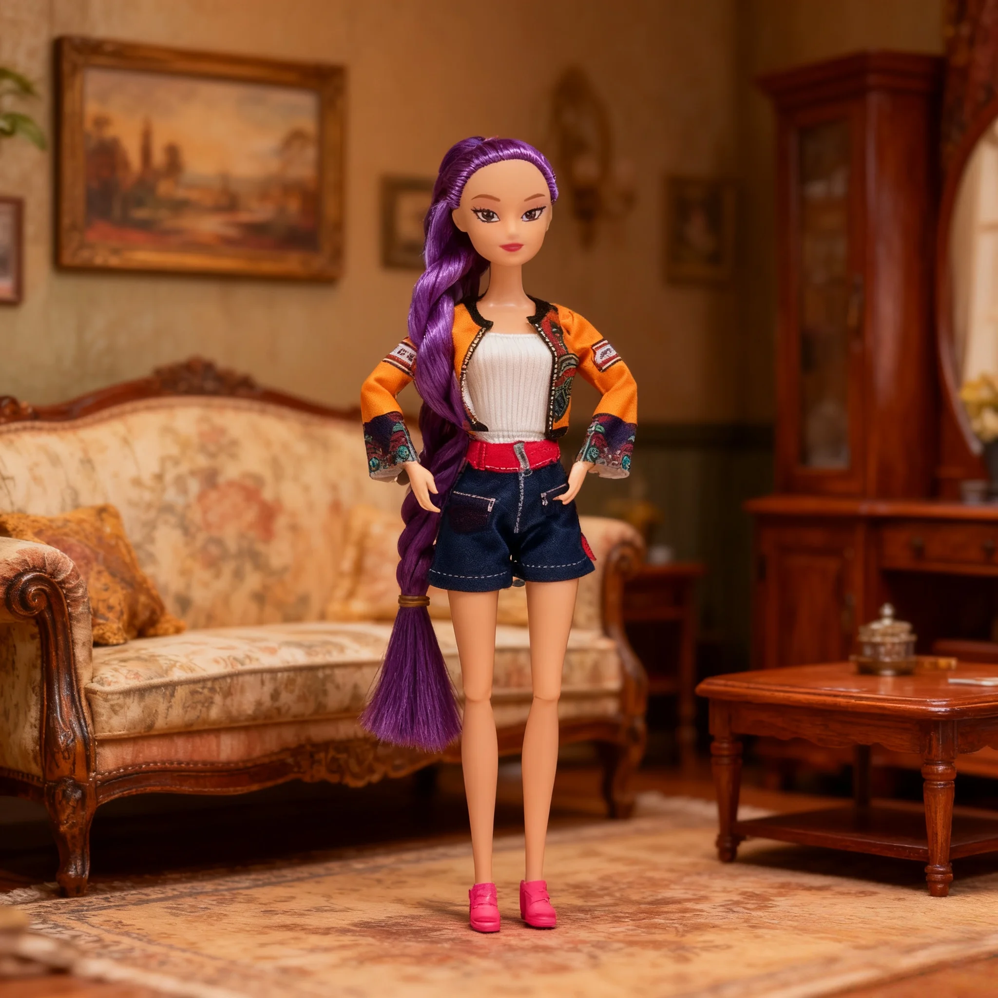 Kpop الشيطان هنتر عمل دمية جديدة K-POP الشيطان القاتل دمية من الفينيل رومي ميلا زوي هدية عيد ميلاد للأطفال سطح المكتب لعبة الديكور