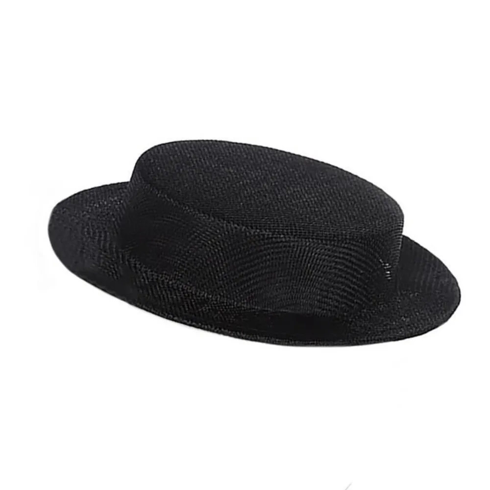 Stylish Elegant Fascinator Hat Base Classic Lightweight Opera Headwear Base Vintage casual Women Percher Hat Easter