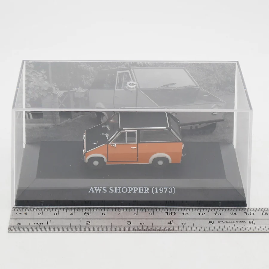 Ixo 1:43 AWS المتسوق 1973 دييكاست نموذج سيارة لعبة معدنية مجموعة سبيكة السيارة الهدايا #6