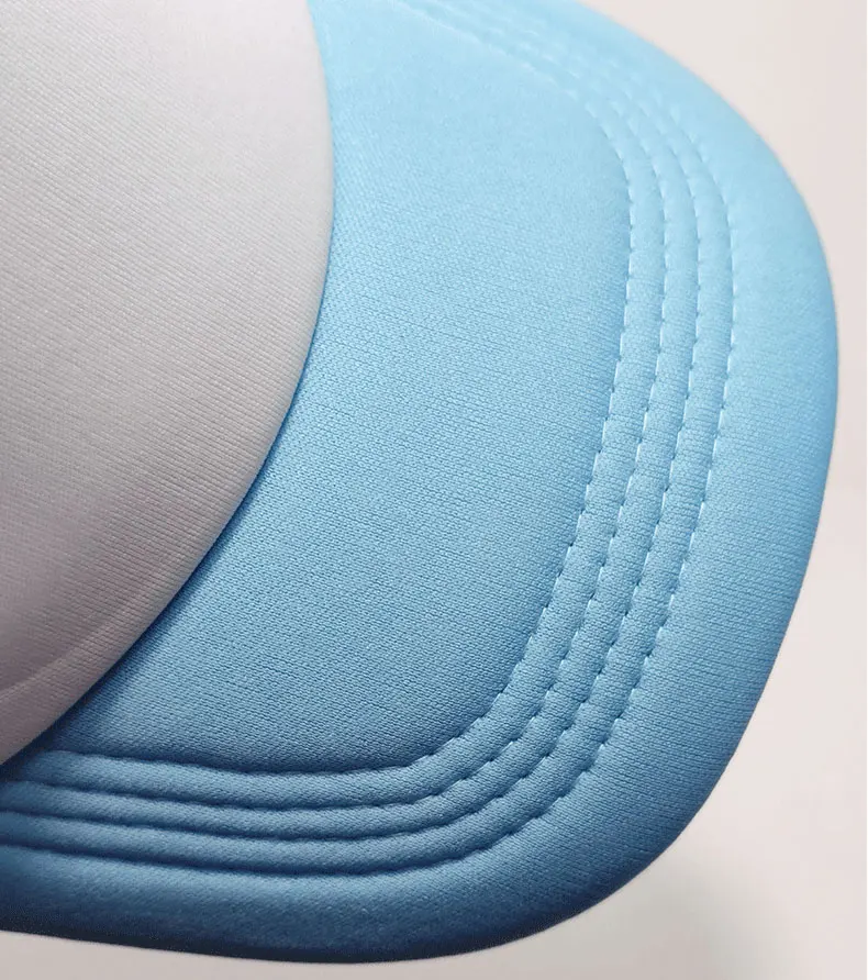 Hochwertige Freizeit-Mesh-Mütze Großhandel Herren-Baseballkappe Damen-Tennis-Mütze mit individuellem besticktem Logo Schwamm-Patchwork-Mesh-Kappe – Detail 18