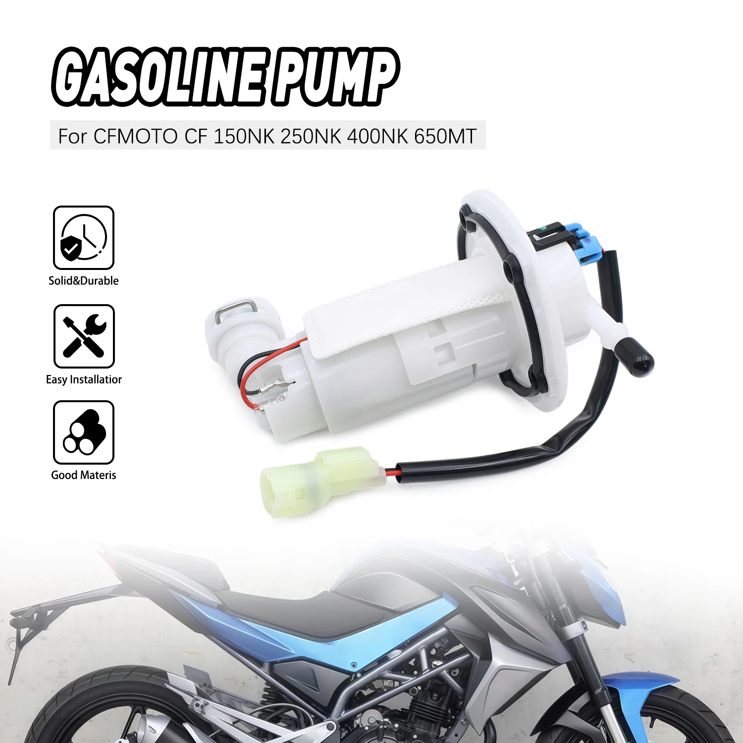 

Motorcycle Accesorios Fuel Pump For CFMOTO 150NK 250NK 400NK 650MT I 650-7 NK400 NK600 6KJ0-150900-10000