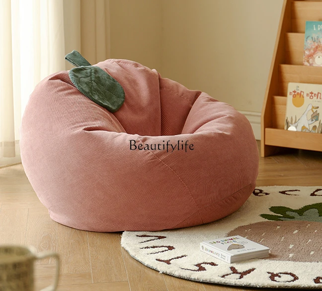 Bean Bag Lazy Small Sofa Cute Creative Apple Mini Reading Corner Couch