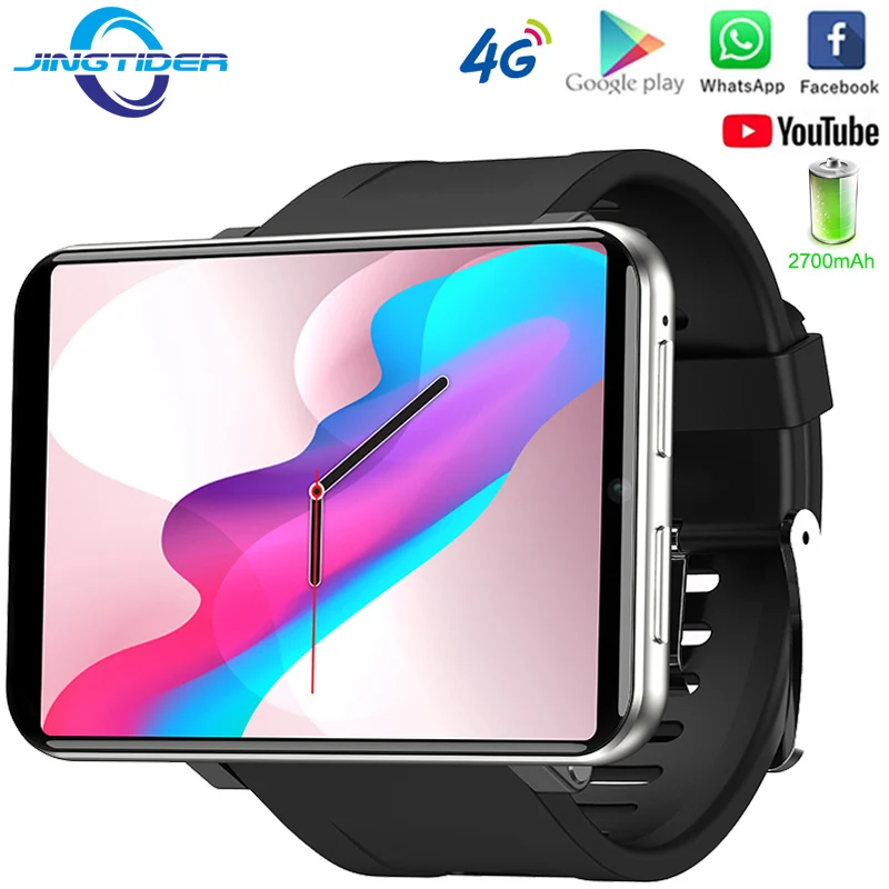 4G Smart Watch Men DM100 GPS WIFI 2700mAh Long Standby 2.86\