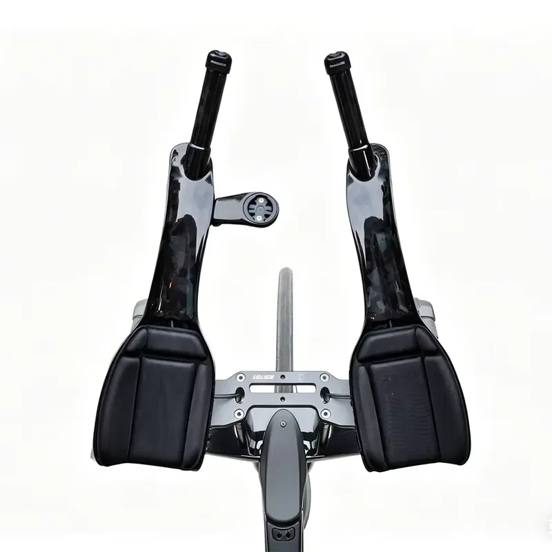 Hot Sale Winowsports Upgrade Carbon Fiber Aero TT Handlebar Clip on Aero Bars Extension Triathlon Time Trial bar With Garmin