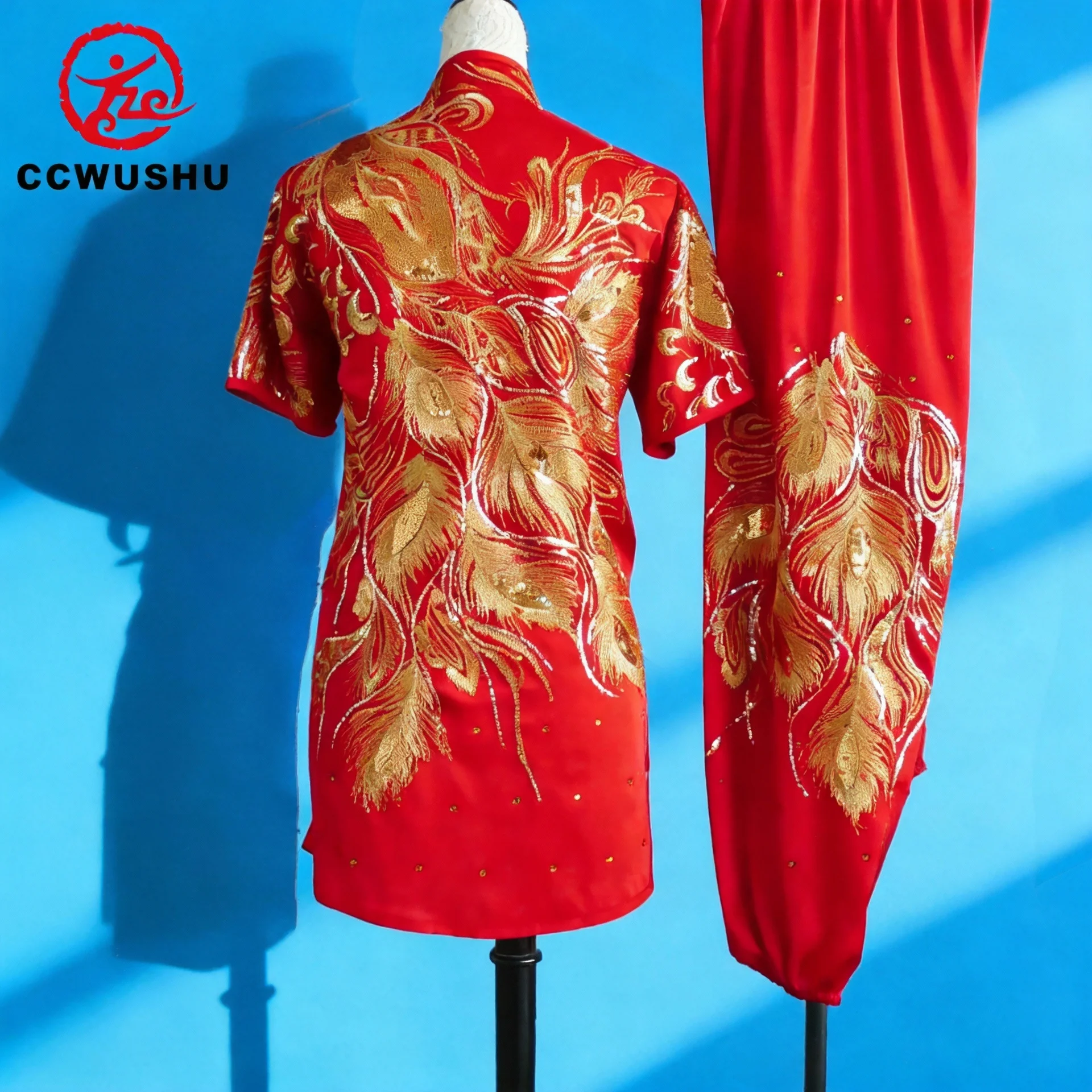 Chinesische Kung-Fu-Kostüme, Wushu-Kleidung, Changquan-Uniform, Kampfkunst-Wettkampfkleidung, bestickte Kungfu-Taolu-Kleidung, CCWUSHU – Detail 22
