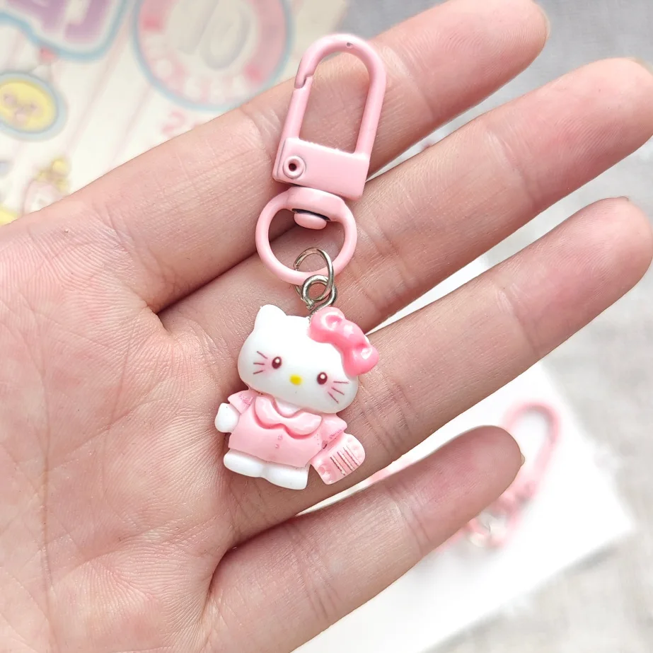 

Hello KT Keychains, Cute Cartoon Girlish Sweet Pendants, Couples and Girlfriends Accessories Gifts