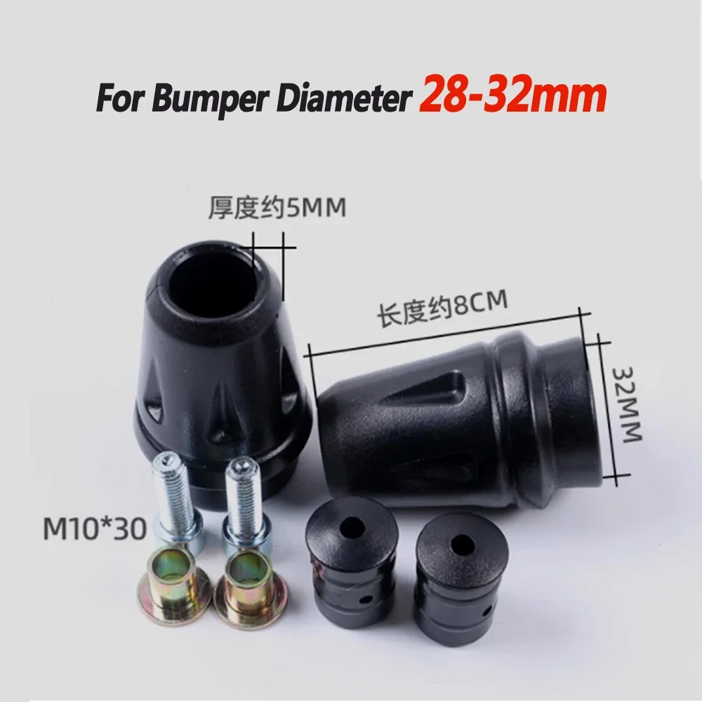 

250NK Papio XO 125 bumper rubber head For CFMOTO 250SR 300NK 400GT 650GT motorcycle anti drop rubber head anti drop bar plug
