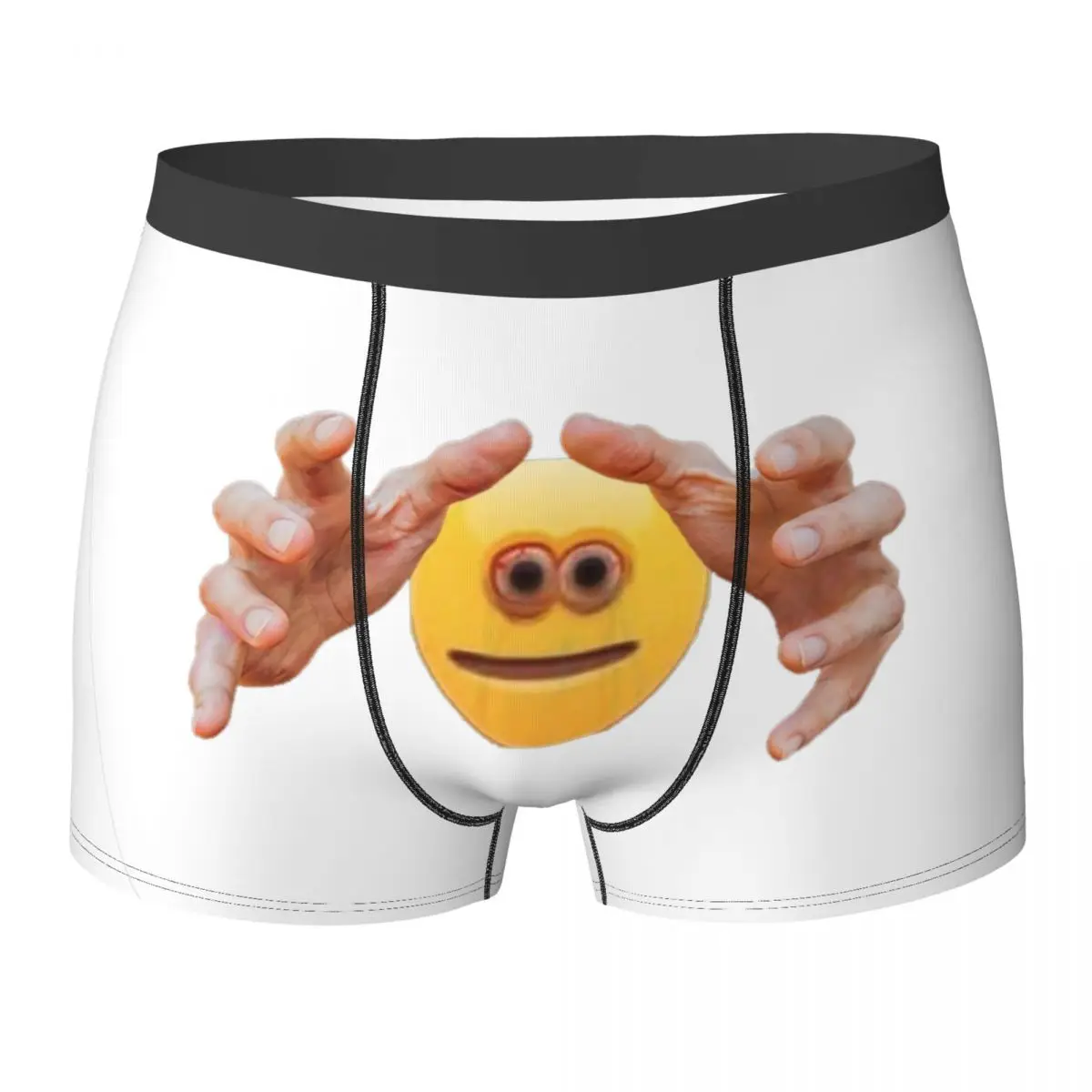 

Boxer Underpants Shorts Vibe Check Big Hands Grabbing Panties Male Soft Underwear for Homme Man Boyfriend Gifts