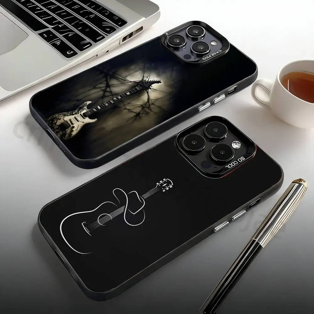 

Musical instruments Phone Case For iPhone 17,16,15,14,13,12,11,Pro,Max,Plus,Mini, Matte Shockproof Case