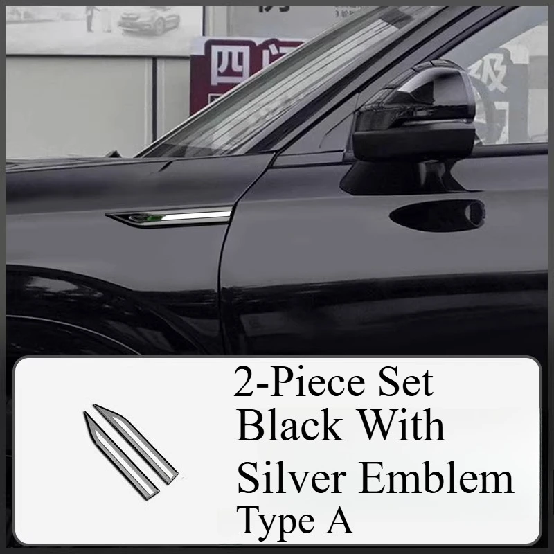 General Motors Supplies Fender Side Label Body Sticker Modified Personalized Three-dimensional Decorative Sticker Fender Metal - view 5