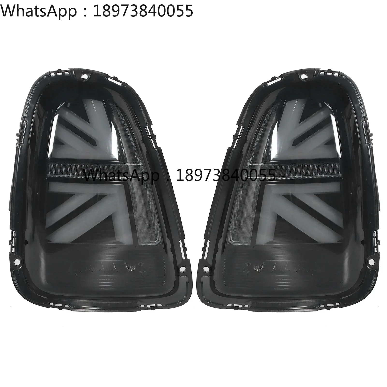 VLAND JCW Union Jack Full LED Luzes traseiras Lente fumada se encaixa para R56 R57 R58 R59 LCI 2011-2015