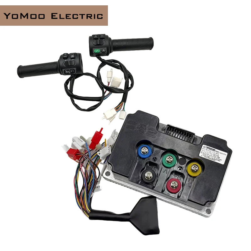 

Fardriver 96V ND96450 DC 170A Пик 450A 3KW-6KW BLDC PMSM Синусоидальный контроллер двигателя с дроссельной заслонкой T08 для электрического мотоцикла