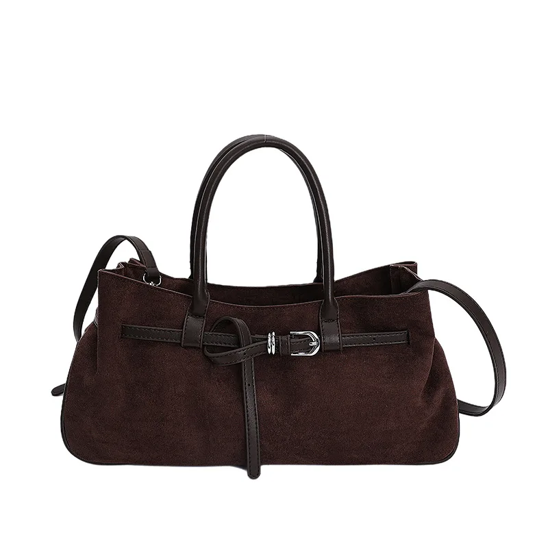 

2025 Autumn Winter Women's Vintage Mini Tote Bag, PU Leather Multi-way Crossbody Purse, Small Shoulder Bag for Daily Commute