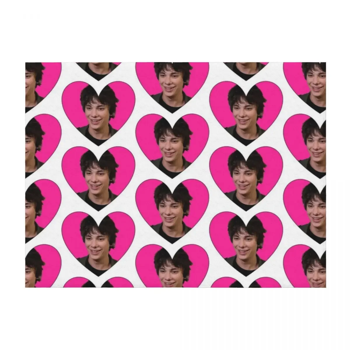 

RODRICK LOVE HEART Throw Blanket funny gift Soft Beds warm for winter warm winter Blankets