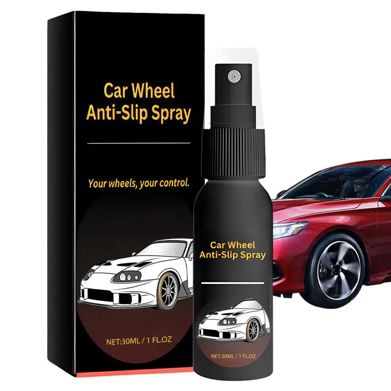 

Car Wheel Anti-Slip Spray 30ml Car Wheel Detergent Maintenance Agent Cleaning Refurbishing Agent Car Wheel Cleaner Anti-Skid