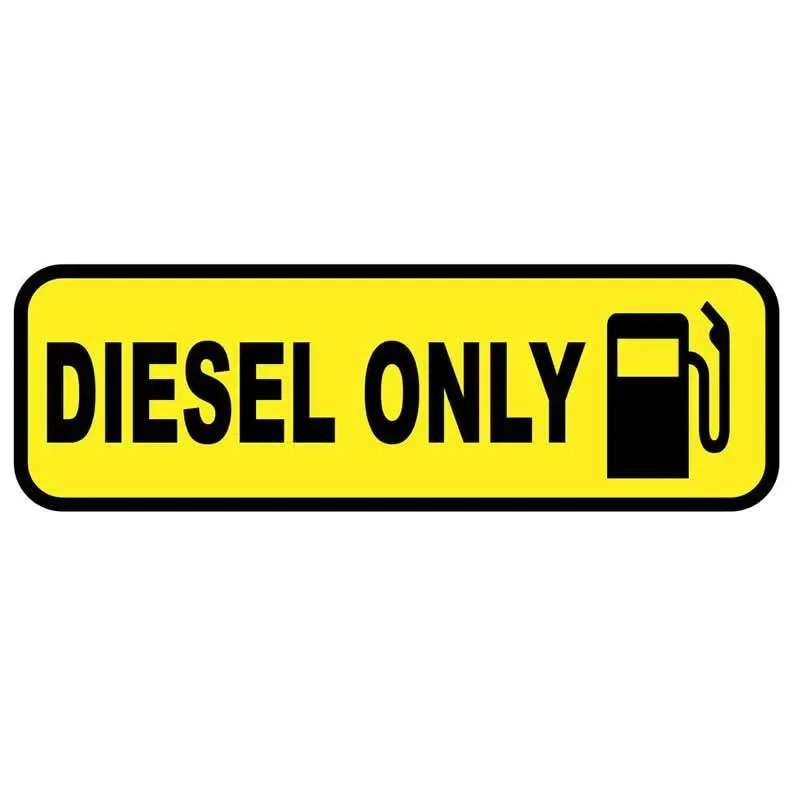 Creative Diesel Unique Logo Car Sticker PVC Auto Decorative Accessories Sunscreen Waterproof Cover Scratches Decal Decor