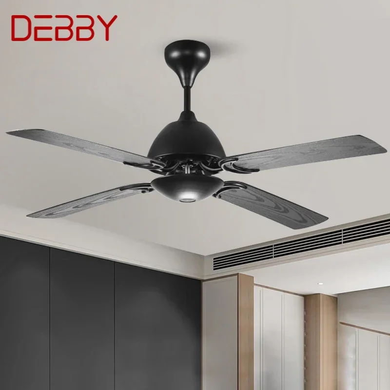 

DEBBY Nordic Without lights Ceiling Fan Modern Minima lism Living Room Bedroom Study Cafe Hotel