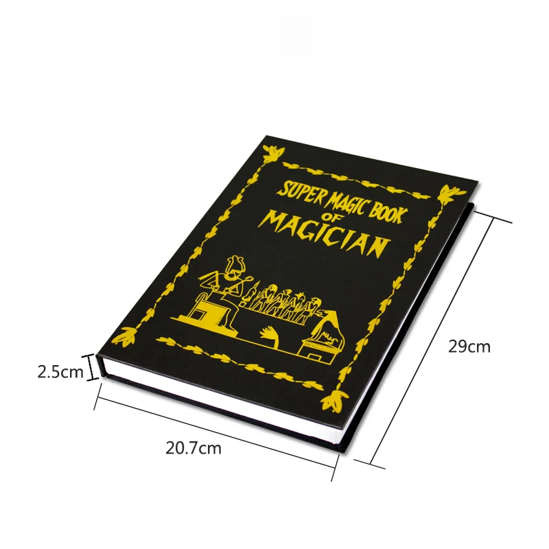 Dove in Book Magic Props Magic Tricks Objects Appearing From Book Stage Magic Gimmick Accessories Children Adults Toys