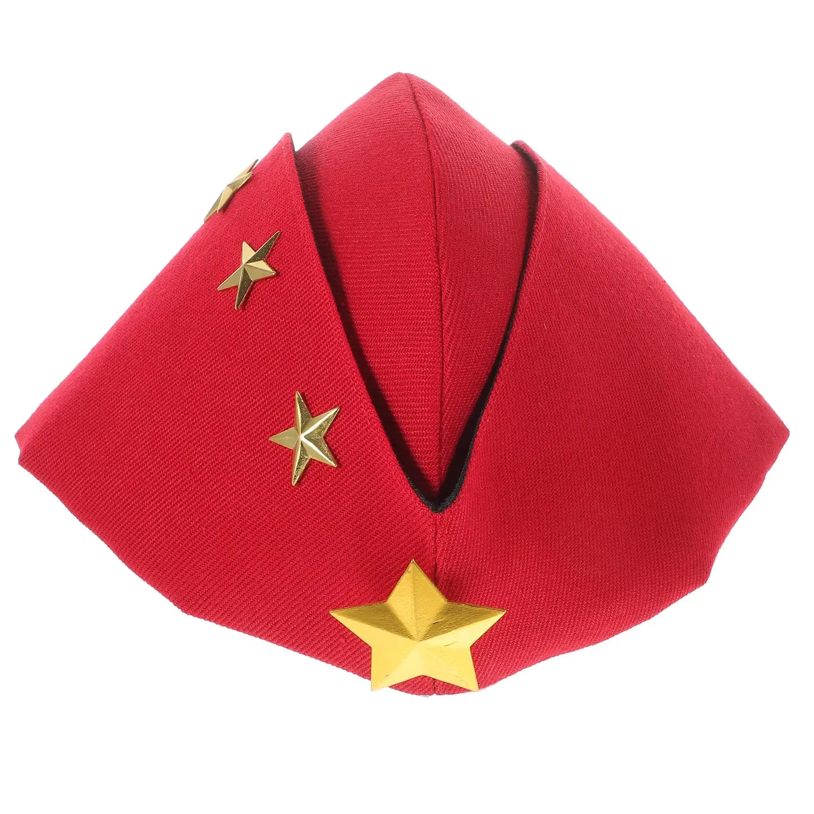 

Sailor Dance Hat Berets Cap for Women Men Red Nautical Navy Costume Square Performance Party Stylish British