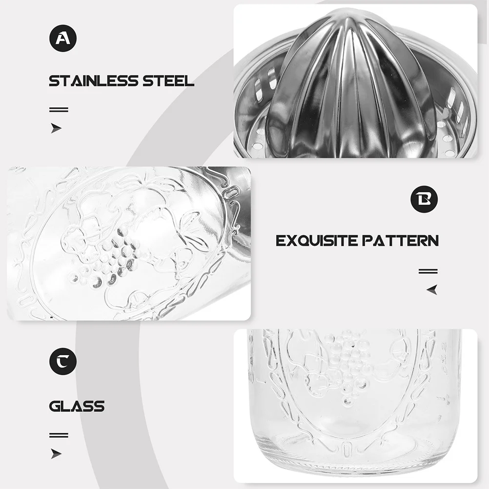 

2 шт., ручная соковыжималка Mason Jar, соковыжималка для лимона, портативный пресс для цитрусовых из нержавеющей стали, удобный компактный кухонный инструмент