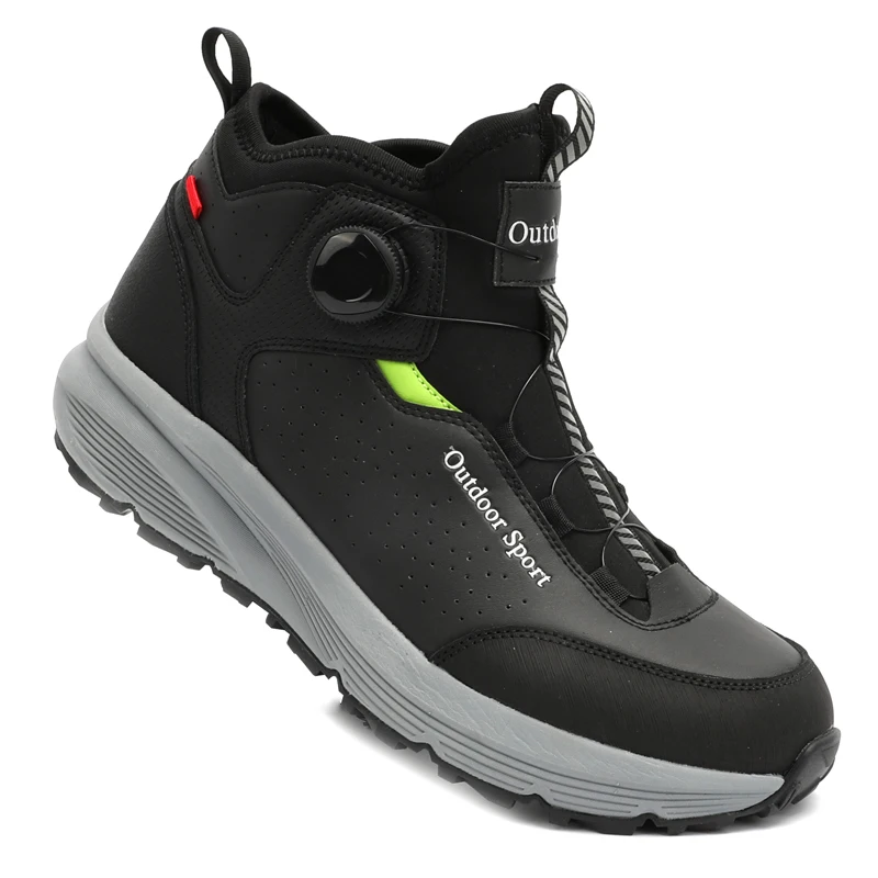 HIKEUP botas tácticas impermeables hombre – Outdoor senderismo - imagen 4