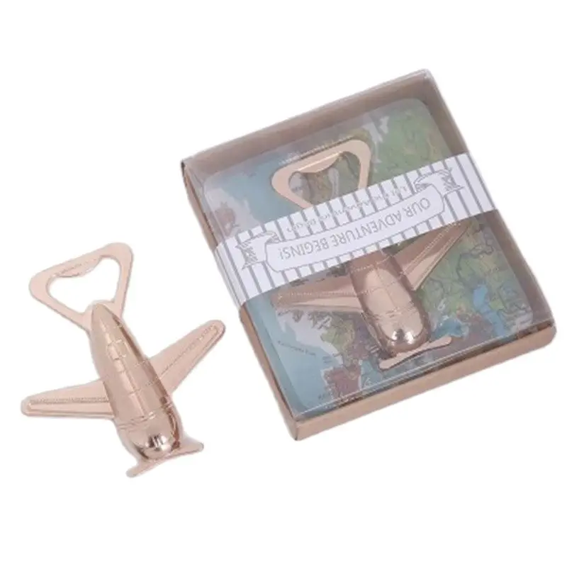 Antique Alloy Airplane Beer Bottle Opener Wedding Favors Wedding Gifts Fashion Opener