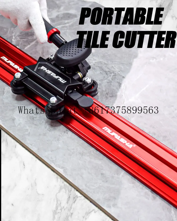 MUFASHA ML3200 3200mm Professional Manual Large Slab Tile Cutter Push Tool for Construction