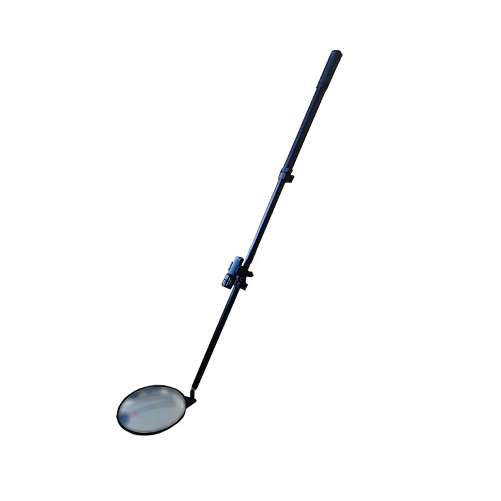 Undercar inspection mirror Car maintenance Foreign body inspection school Airport telescopic detection with LED lights Wheel
