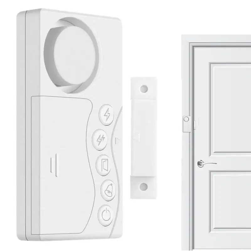 Refrigerator Door Alarm Apartment Security Fridge Door Alarm With Delay Delay Closing Doorbell Reminder Wireless Guard Window