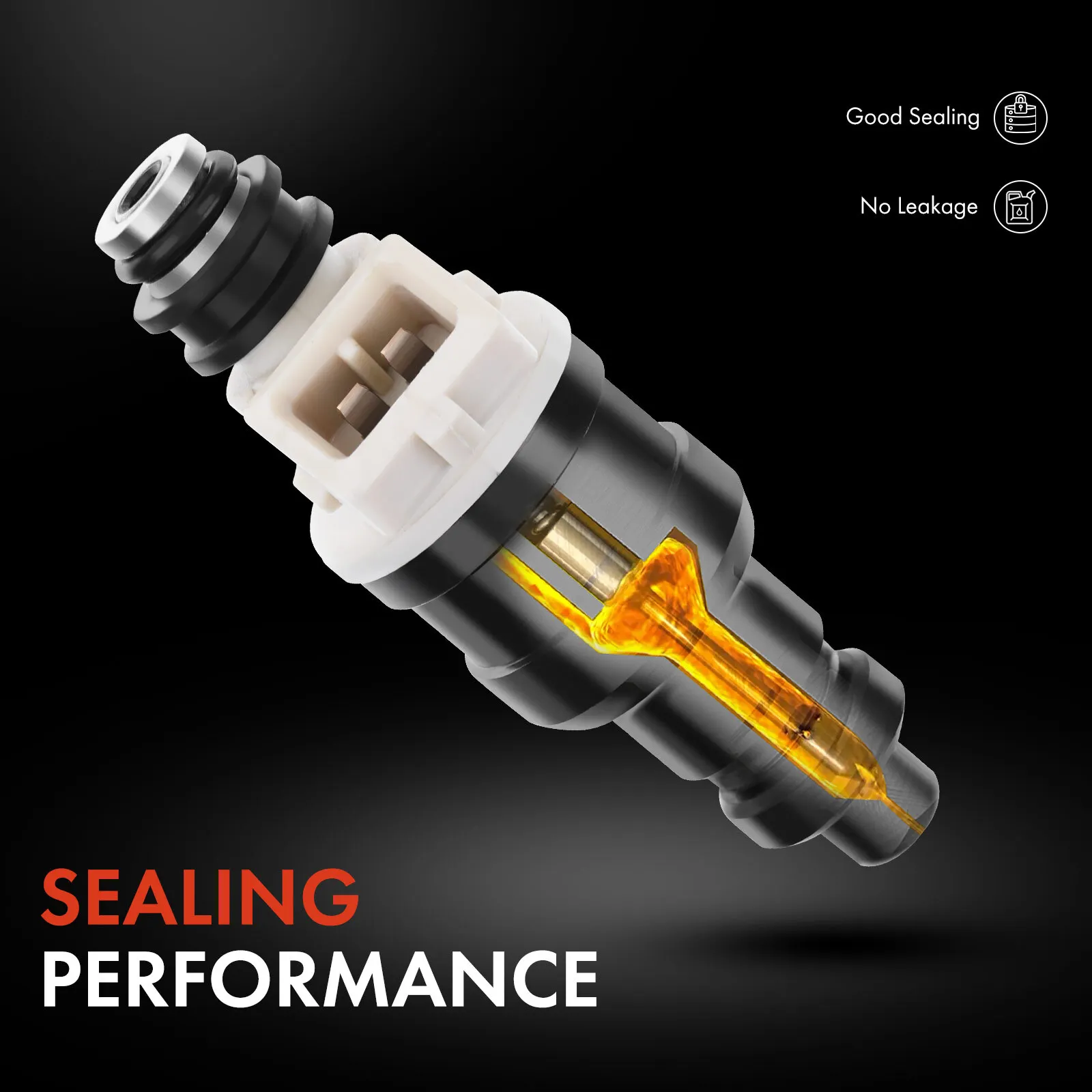 6x حاقن الوقود لأودي A4 A6 كواترو فولكس فاجن باسات 2 8L DOHC FJ575 0280156273