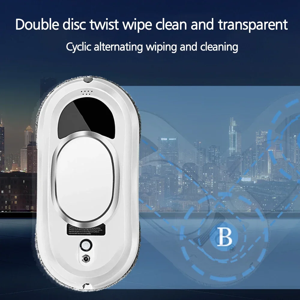 Ultra Thin Window Cleaning Robot Household Vacuum Cleaner Electric Window Wiper Remote Control Glass Wiper Cleaning Machine